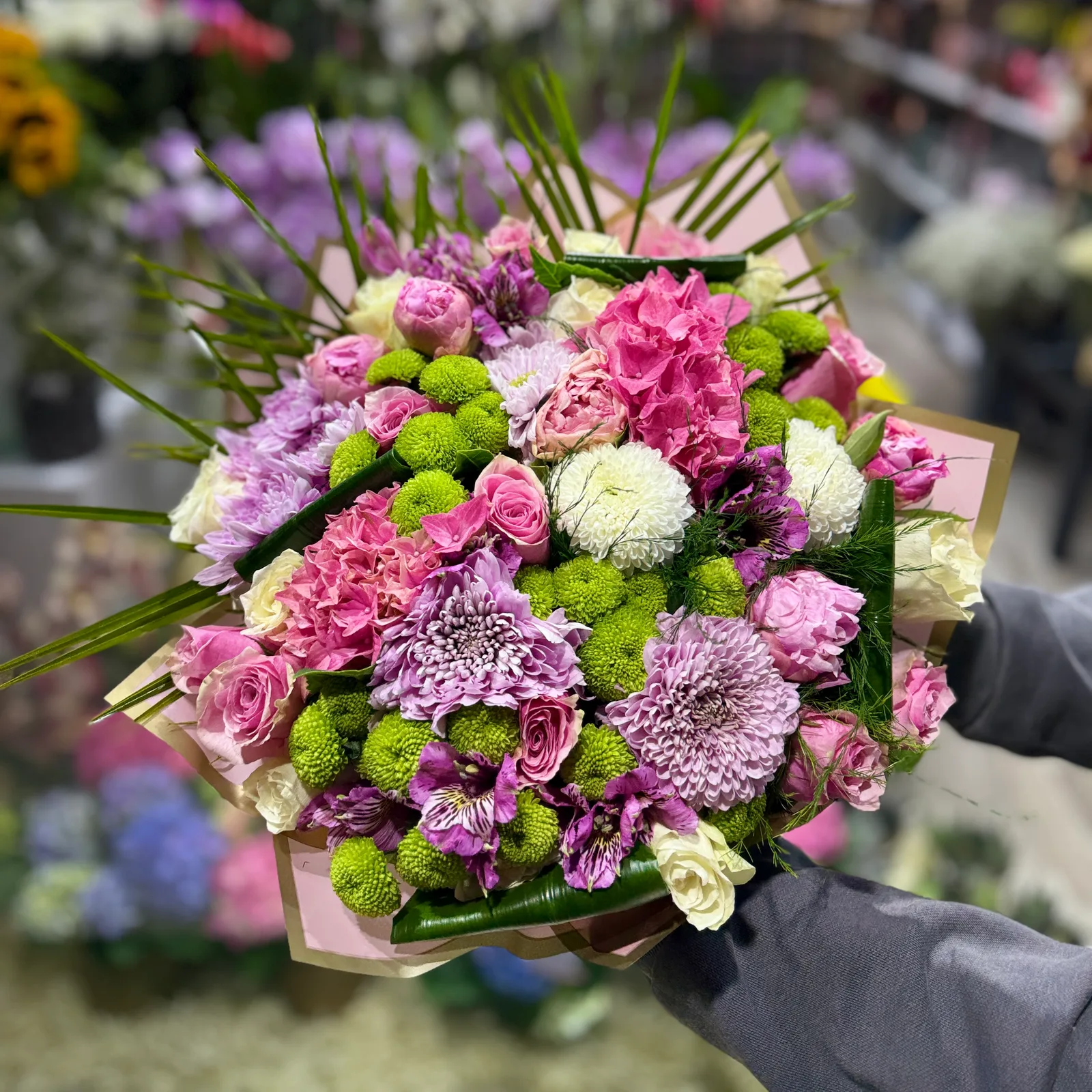 Anastasia Hortensien Bouquet